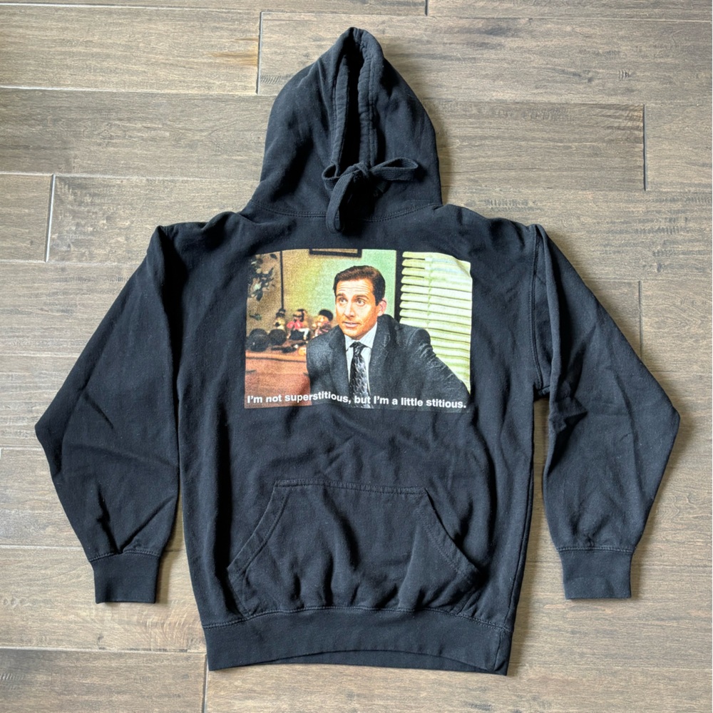 The Office Black Graphic Hoodie